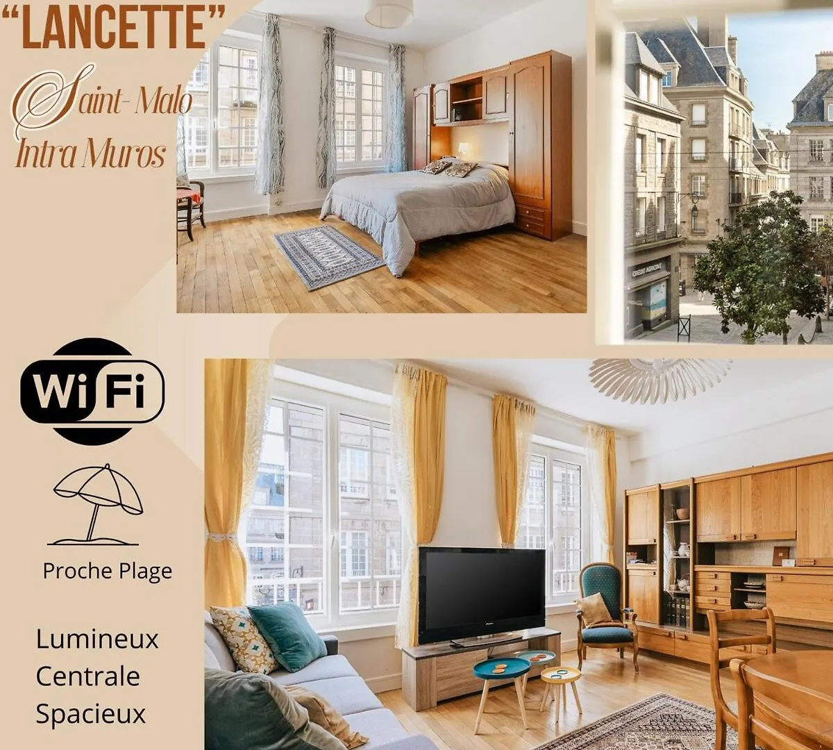 T3 Centre D'Intra-Muros, Proche Plages Saint-Malo